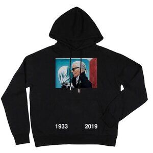 NWT Urbancoolab Lemonardo The Lover's Homage Black Hoodie - Sizes S, M, L